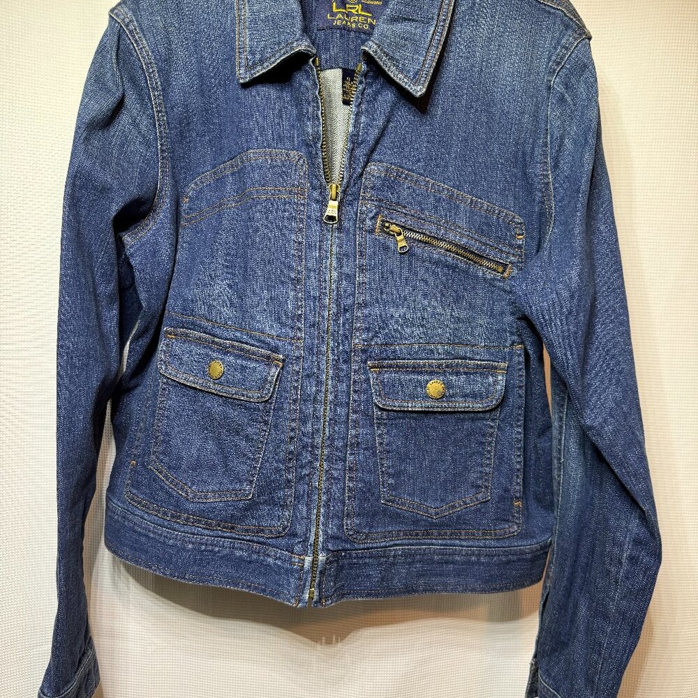 Ralph Lauren/ LRL Lauren Jean Co. Women’s Denim Jean Jacket XL